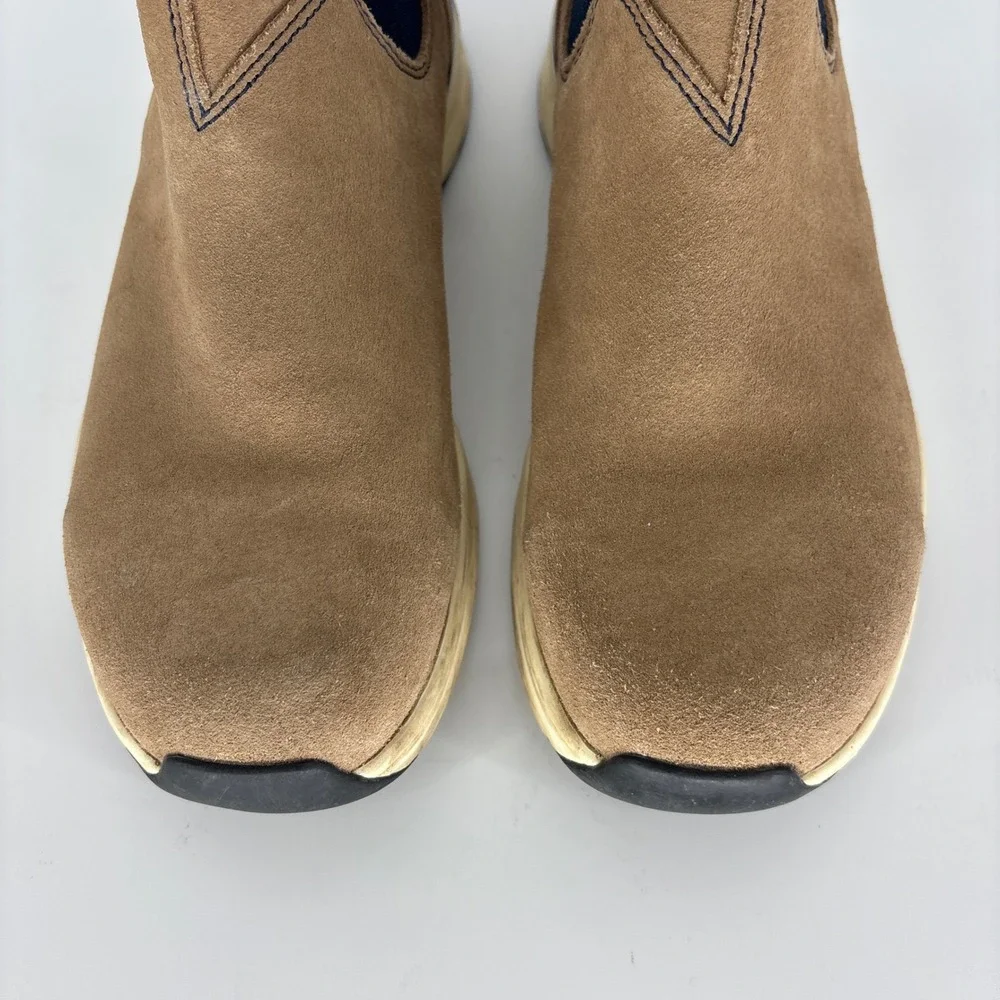 Blundstone 2146 Elastic Sided Active Boot Sand/Navy Women Size 6.5 US 9.5 Suede